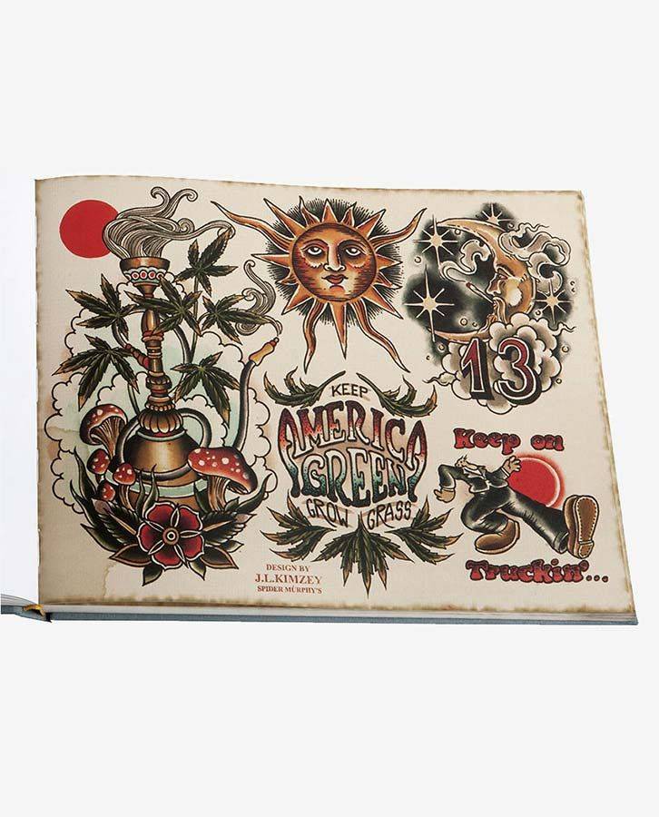 Spider Murphy's Tattoo Flash Vol II Book