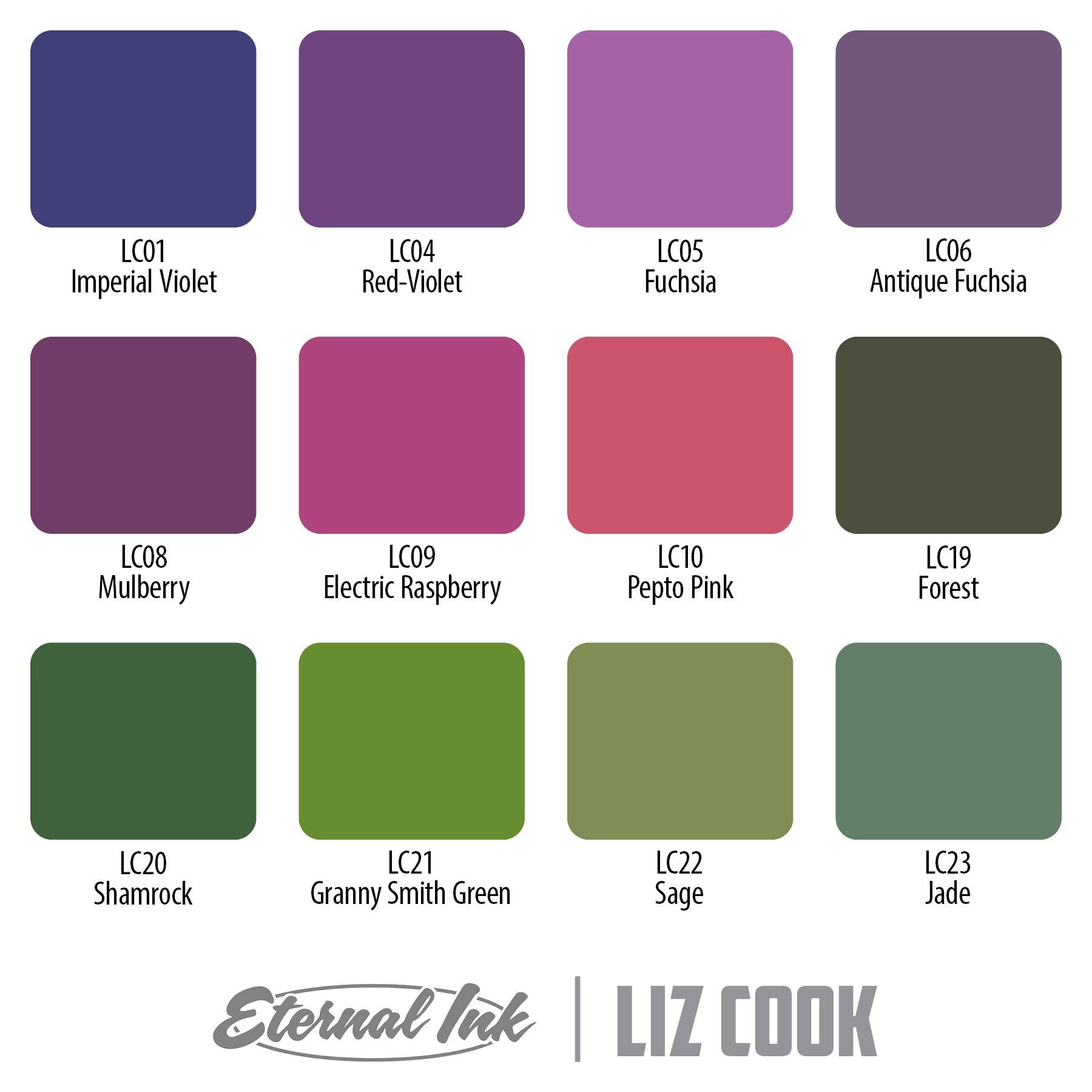 Antique Fuchsia (Liz Cook) - Eternal Ink