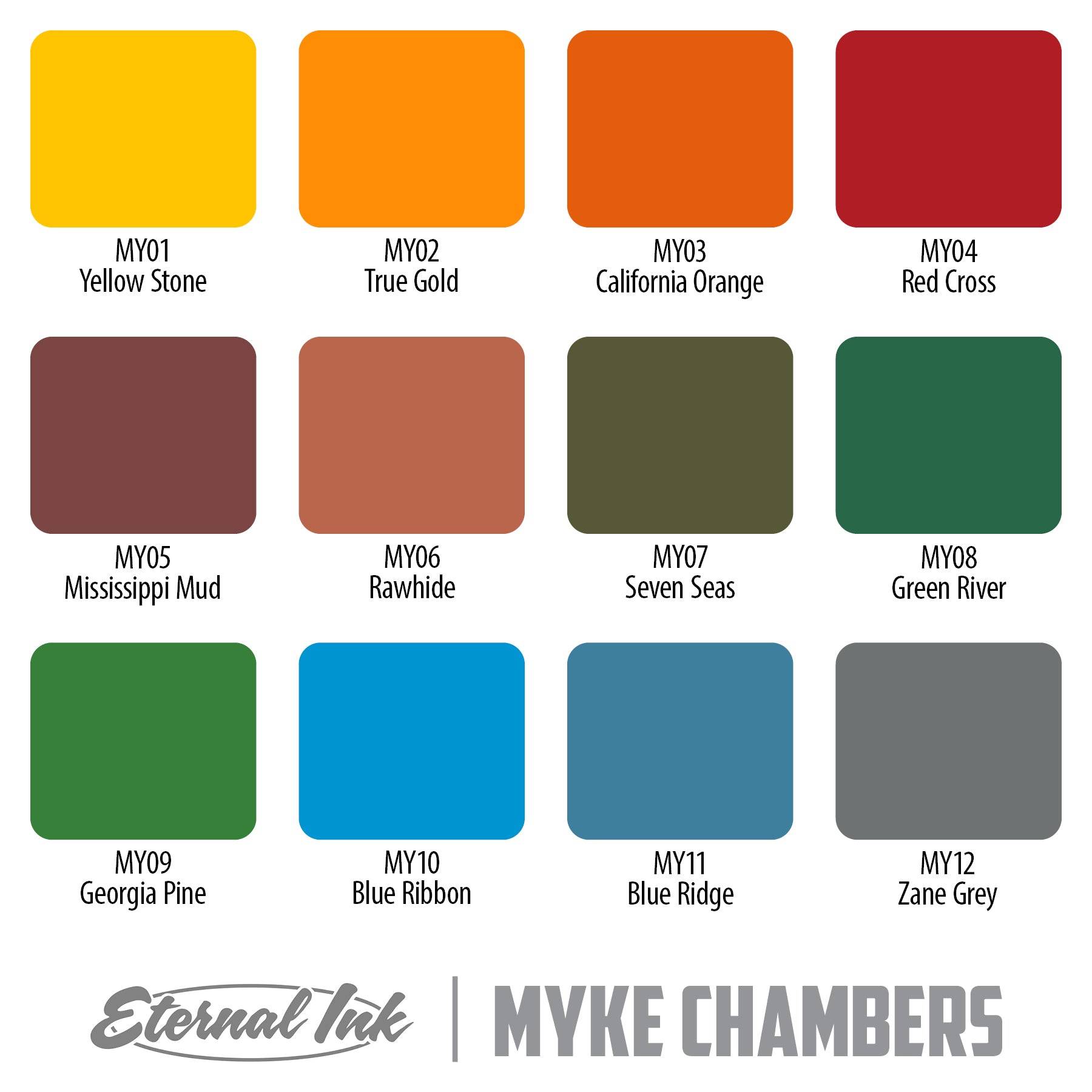 Georgia Pine (Myke Chambers) - Eternal Ink