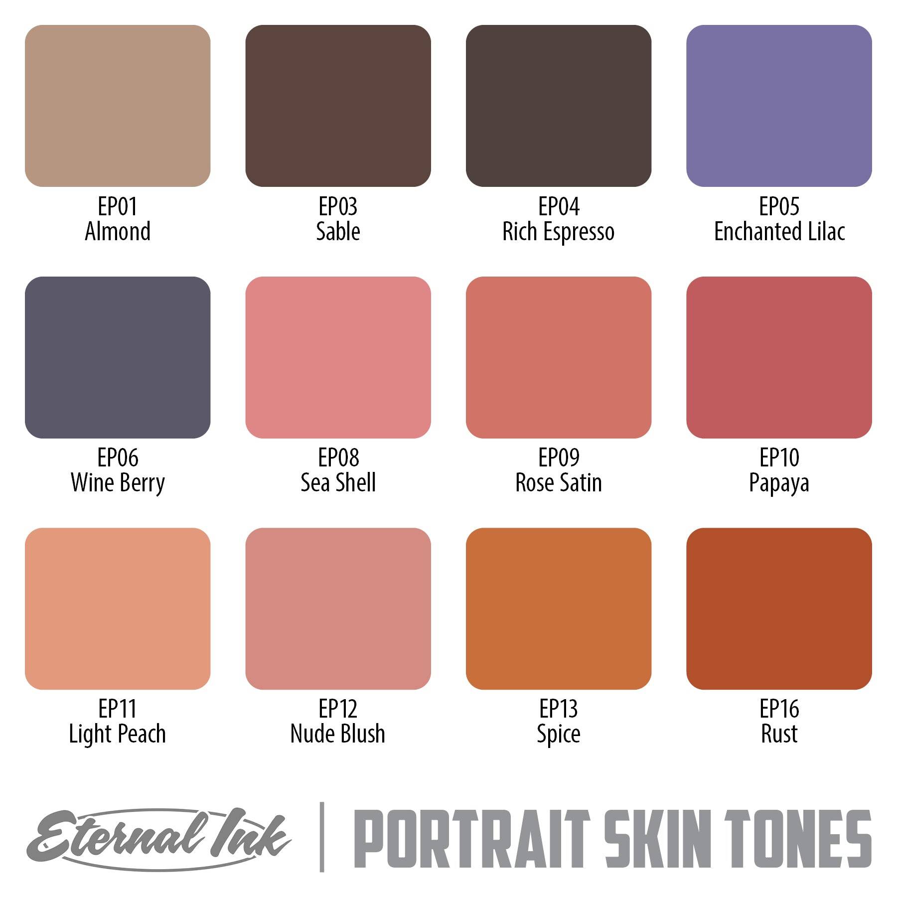 Wine Berry (Portrait Skin Tones) - Eternal Ink