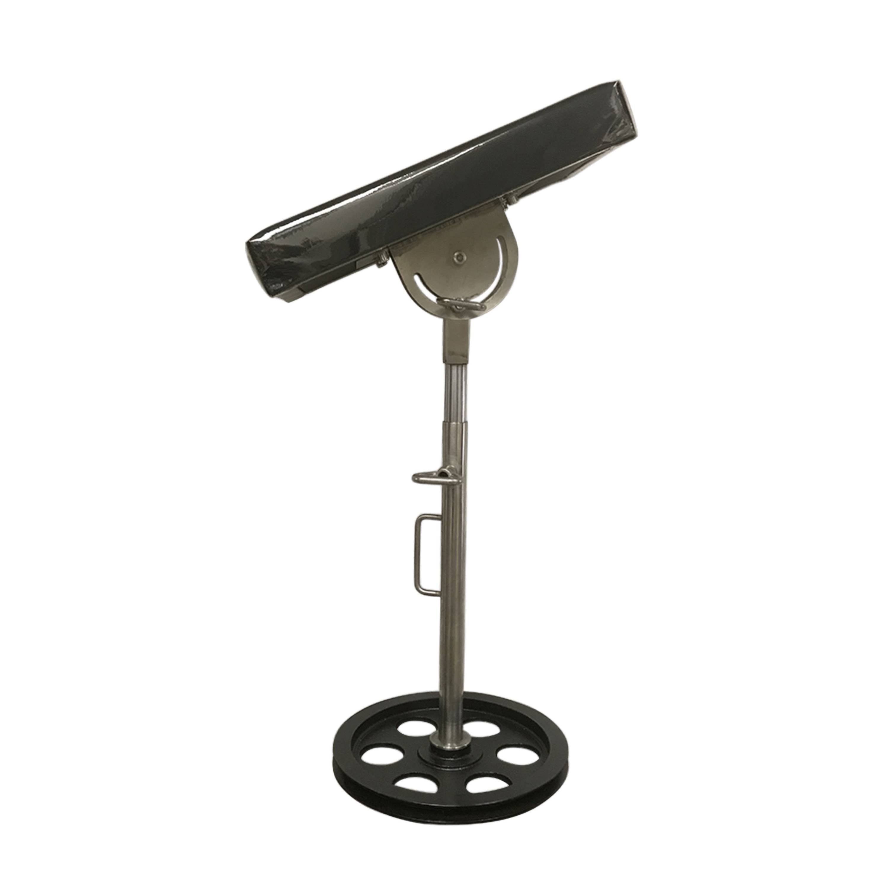 Heavy Duty Stainless Steel Arm Rest - Round Base