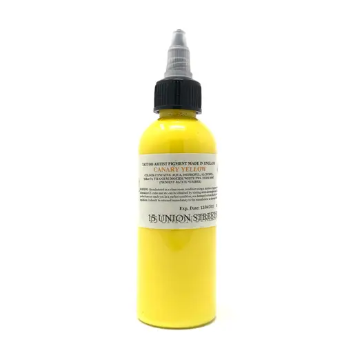 Canary Yellow Dermaglo Tattoo Ink