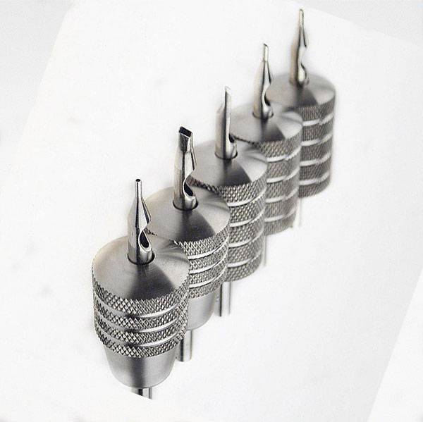 7/8" Straight Grips Stainless Steel Tubes Combo