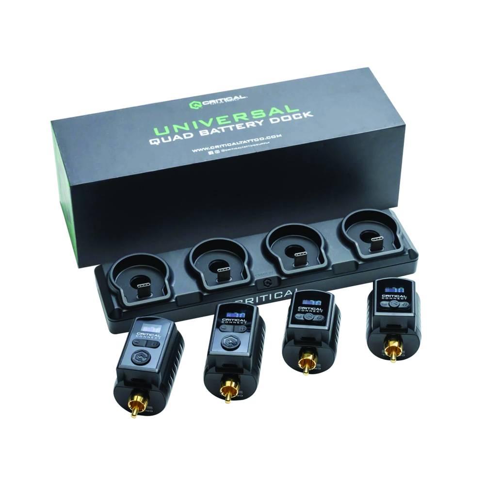 Critical Universal Battery Dock (Quad Dock)