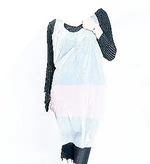 Disposable Apron - White