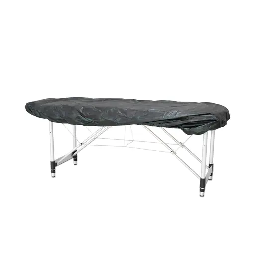 Peerless Elastic Drape Sheet / Bed Sheet - Black