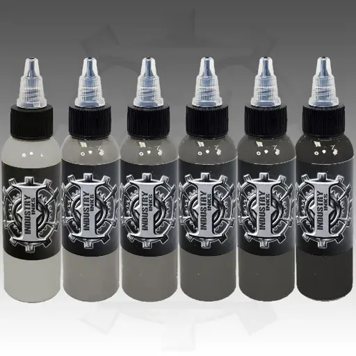 1oz French Grey Set- Industry Inks
