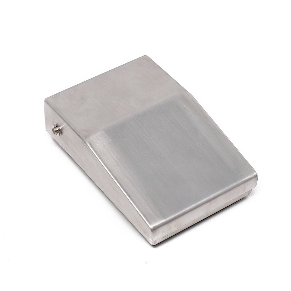 Genius Stainless Steel Square Foot Pedal
