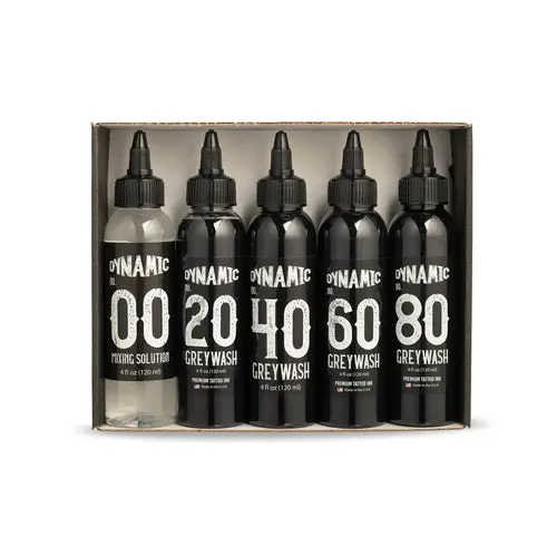 4oz Greywash Set - Dynamic Ink