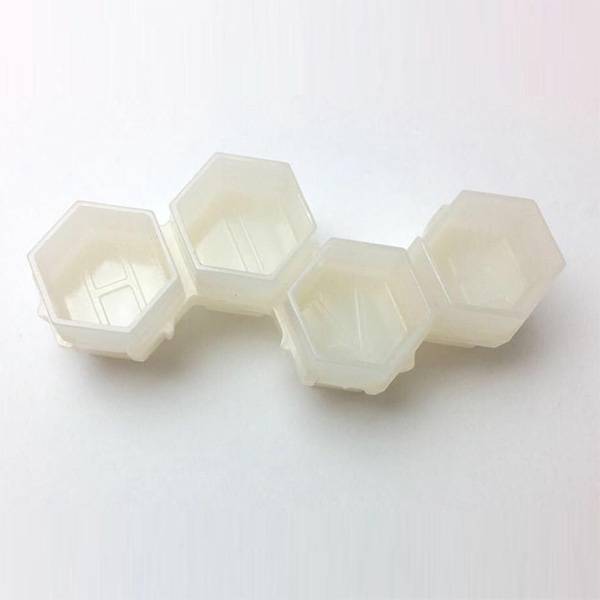 Natural Queen Hive Caps - White (200pcs/box)
