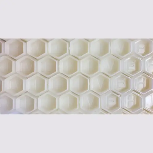 Natural Queen Hive Caps - White (200pcs/box)