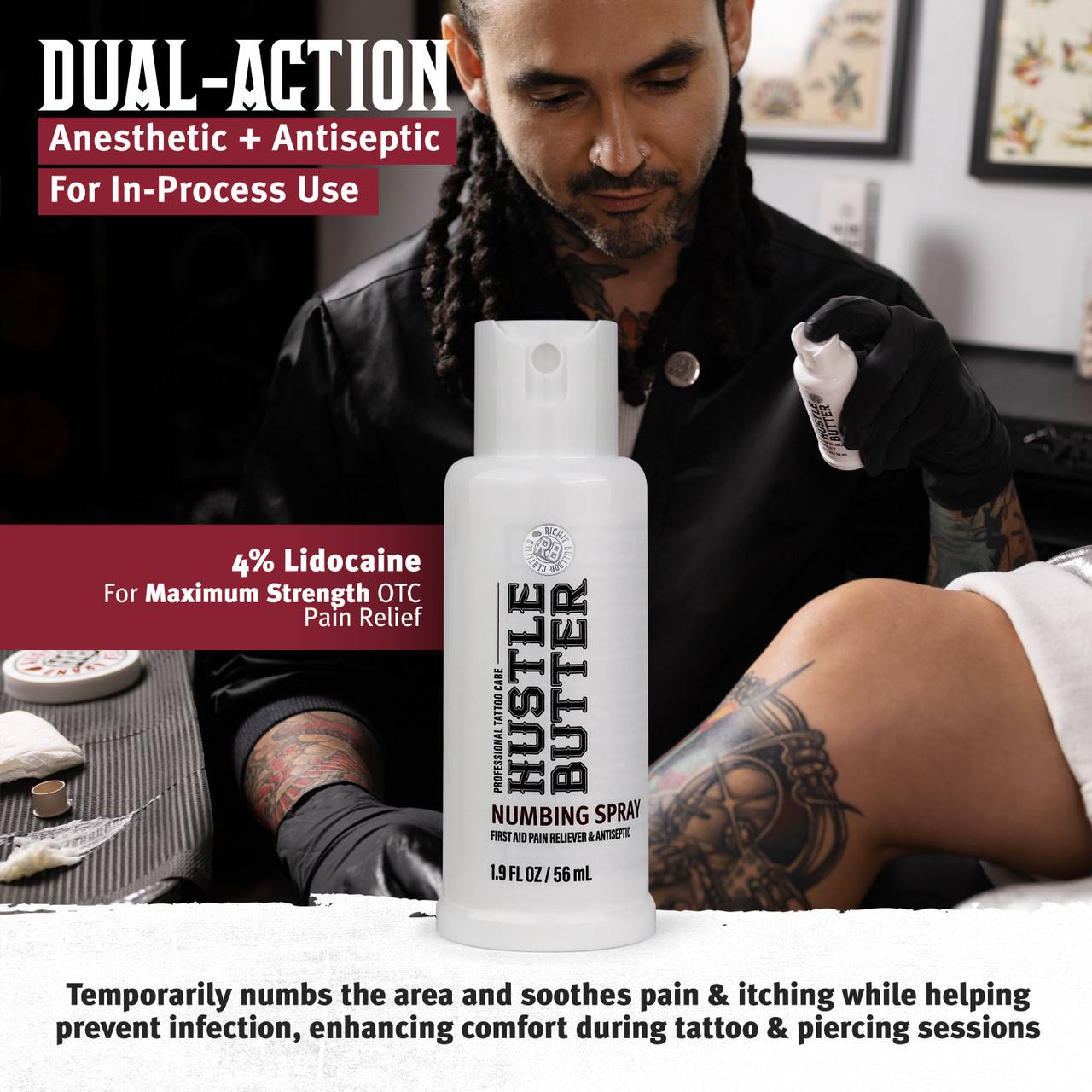Hustle Butter Numbing Spray