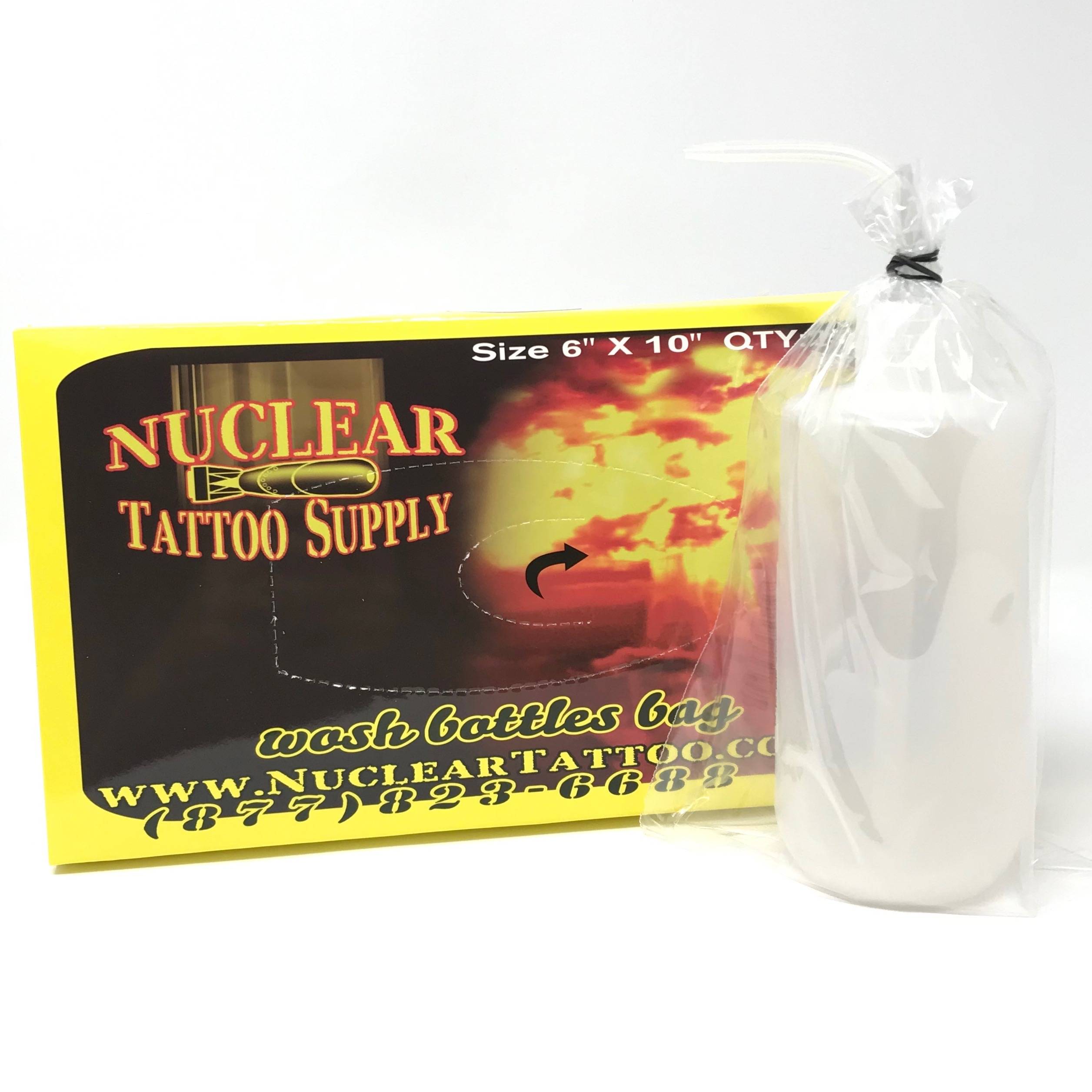 Wash Bottle Cover Bag - Clear