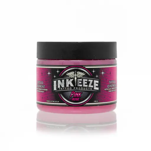INK-EEZE Pink Glide Tattoo Ointment - 6oz