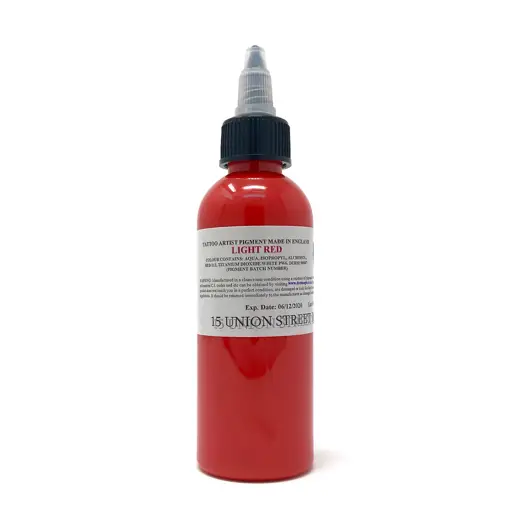 Light Red Dermaglo Tattoo Ink