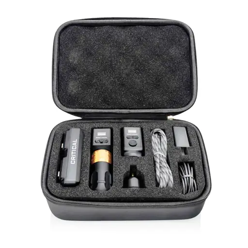 Bishop Power Wand wireless rotary tattoo machine with Critical magnetic battery (Full Set)