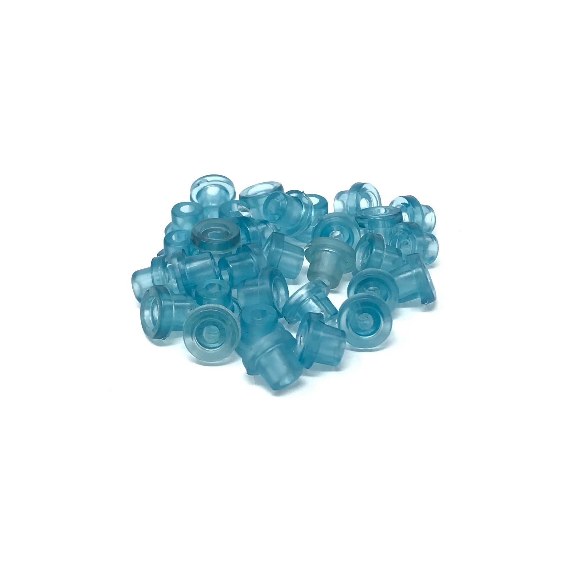 Rubber Hard Nipples - Turquoise