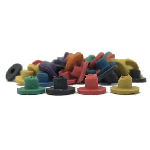Old School Rainbow Rubber Nipple