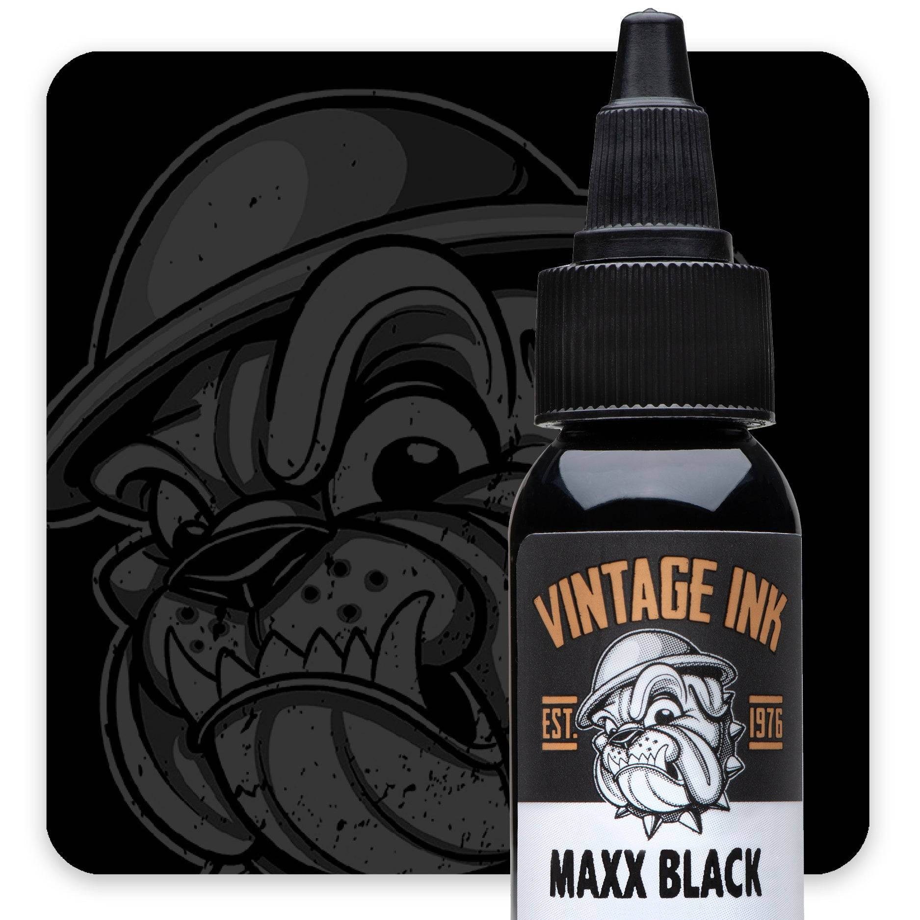 1oz Maxx Black (Vintage Ink) - Eternal Ink