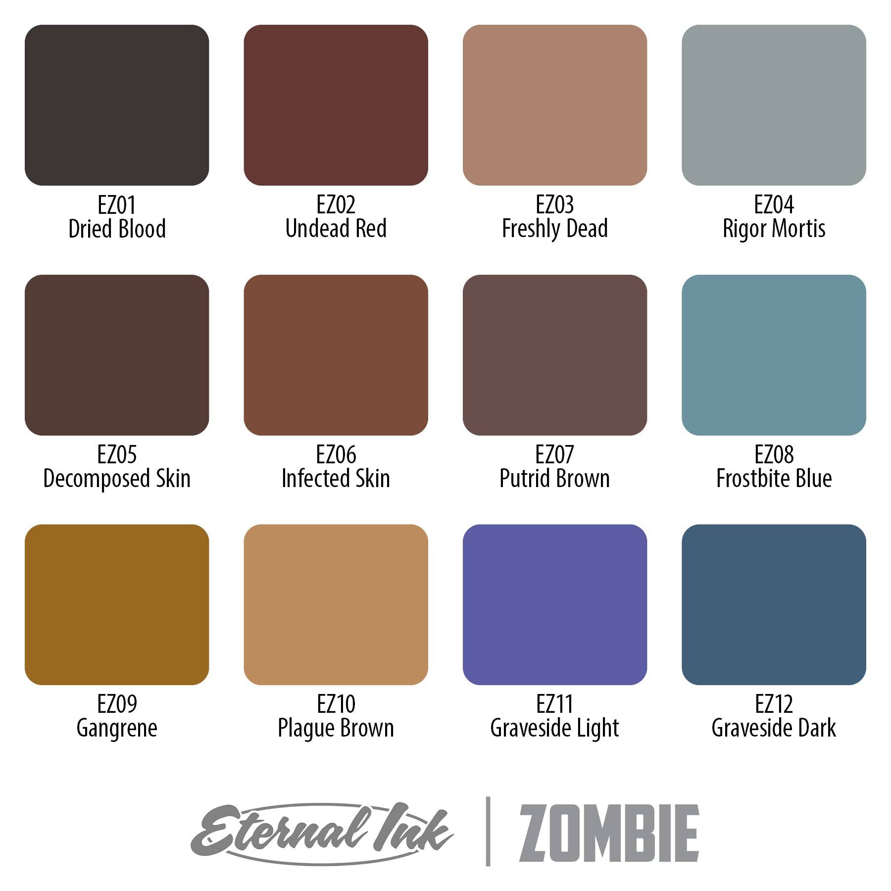 Zombie Color Set - Eternal Ink